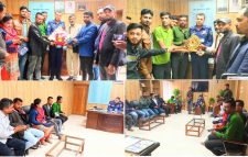 পুলিশ সুপারের সাথে নড়াইল মডেল প্রেসক্লাব নেতৃবৃন্দের মতবিনিময়