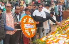 সিলেটে কেন্দ্রীয় শহীদ মিনারে ভাষা শহীদদের প্রতি বিএমএসএস’র শ্রদ্ধা নিবেদন