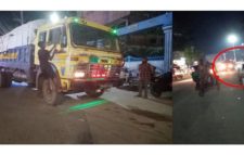 নিষেধাজ্ঞা অমান্য করেই সিলেট নগরীতে প্রবেশ করছে পণ্যবাহী ট্রাক