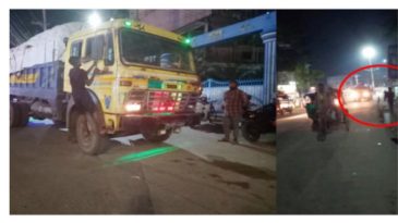 নিষেধাজ্ঞা অমান্য করেই সিলেট নগরীতে প্রবেশ করছে পণ্যবাহী ট্রাক