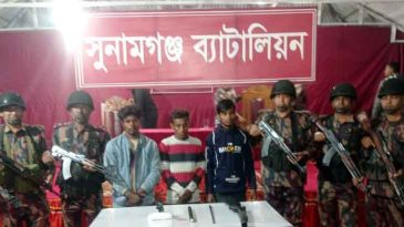 বাংলাদেশ সীমান্তের কয়লা ডিপোতে ভারতীয় লং রেঞ্জ স্যূটিং রাইফেলস্ আটক-৩