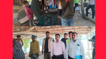 গোয়ালাইনঘাটে ২টি অবৈধ করাত কল উচ্ছেদ