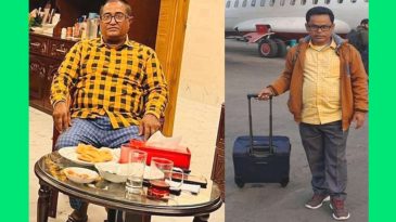 কোটিপতি ভূমি খেকো গডফাদার রতন মনি মোহন্ত ও নয়ন