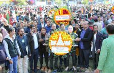 মহান বিজয় দিবস উপলক্ষে সিলেট সিটি প্রেসক্লাবের শ্রদ্ধাঞ্জলি নিবেদন