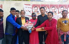সিলেটে ৩১ দফার লিফলেট বিতরণ
