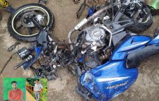 জৈন্তাপুরে ট্রাকের চাপায় ২ জন মোটরসাইকেল আরোহীর মৃত্যু।