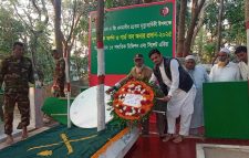 বঙ্গবীর ওসমানীর ৪১ তম মৃত্যুবার্ষিকীতে জাতীয় জনতা পার্টির পুষ্পস্তবক অর্পণ