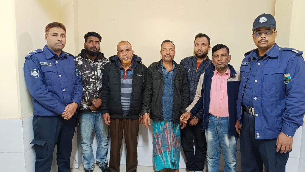 বগুড়ায় আ.লীগ ৫ নেতা গ্রেপ্তার