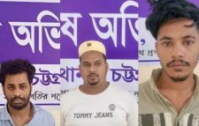 সাজা ও নাশকতা মামলার ৩ আসামি আটক