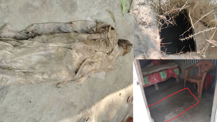 স্বপ্ন আদেশ পেয়ে কবর থেকে পিতার লাশ উত্তোলন