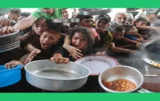 গাজায় ত্রাণ প্রবেশ ব ন্ধ করে দিয়েছে দখলদার ইসরায়েল