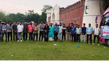 নিজপাট ইউনিয়ন ছাত্রদলের আনন্দ ভ্রমণ।