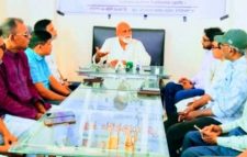 নাচোলে এমদাদুল হক মাসুদ বিএনপি’র মনোনয়ন প্রত্যাশী সাংবাদিকদের সাথে মতবিনিময়