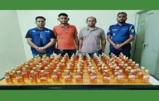 মুরগির খামার থেকে ১১০ বোতল বিদেশি মদ উদ্ধার