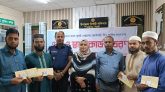 জৈন্তাপুরে জুলাই যোদ্ধাদের মাঝে চেক ও স্বাস্থ্য কার্ড বিতরণ