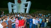 জাতীয় সংগীত অবমাননার প্রতিবাদে সিলেটে জাসাস’র কর্মসূচি পালন.কালে বক্তারা