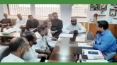 জেলা প্রশাসকের সাথে বৈঠক করেন পরিবহণ মালিক সমিতি