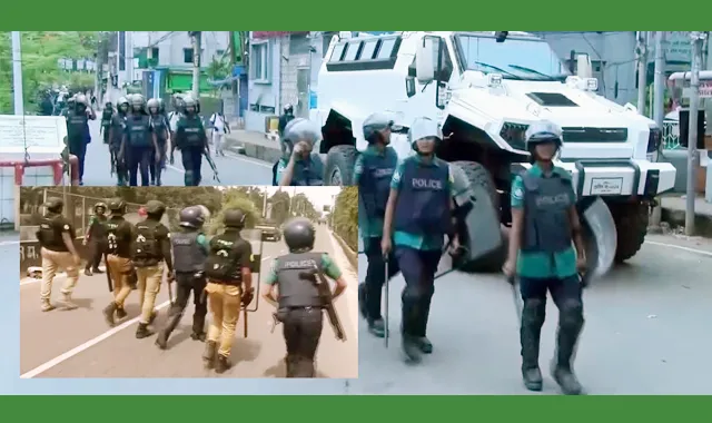 নগরীতে লুট হওয়া অ স্ত্রে র মধ্যে ৮৩টি উদ্ধার করা সম্ভব হলেও এখনো রয়েগেছে ১৮টি