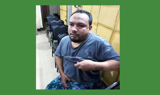 ছাত্রলীগের সাবেক কেন্দ্রীয় সদস্য আলমকে পুলিশে দিয়েছে ছাত্র-জনতা