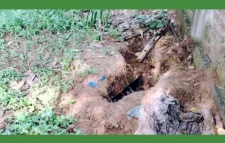 কবরস্থান থেকে পাঁচটি কবর খুঁড়ে কঙ্কাল চুরির