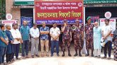 বিজিবির মাদকবিরোধী জন সচেতনতামুলক সভা, প্রচারণা ও লিফলেট বিতরণ