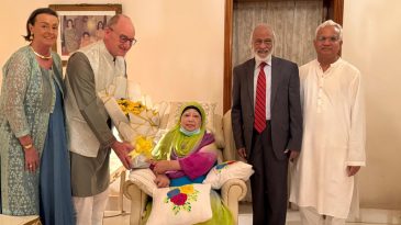 জার্মান রাষ্ট্রদূত খালেদা জিয়ার সঙ্গে সৌজন্য সাক্ষাৎ করলেন