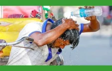 তীব্র গরমে পুড়ছে সিলেট