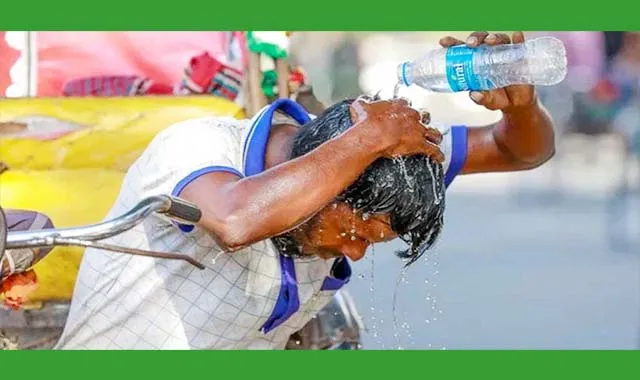 তীব্র গরমে পুড়ছে সিলেট