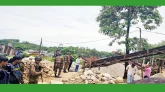 যৌথবাহিনীর উপস্থিতিতে টাস্কফোর্সের অভিযান
