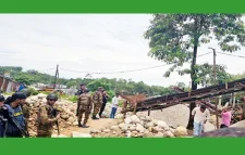 যৌথবাহিনীর উপস্থিতিতে টাস্কফোর্সের অভিযান