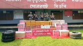 সীমান্ত রক্ষায় বিজিবির সাফল্য, ২ কোটি টাকার বেশি চোরাচালানী মালামাল জব্দ