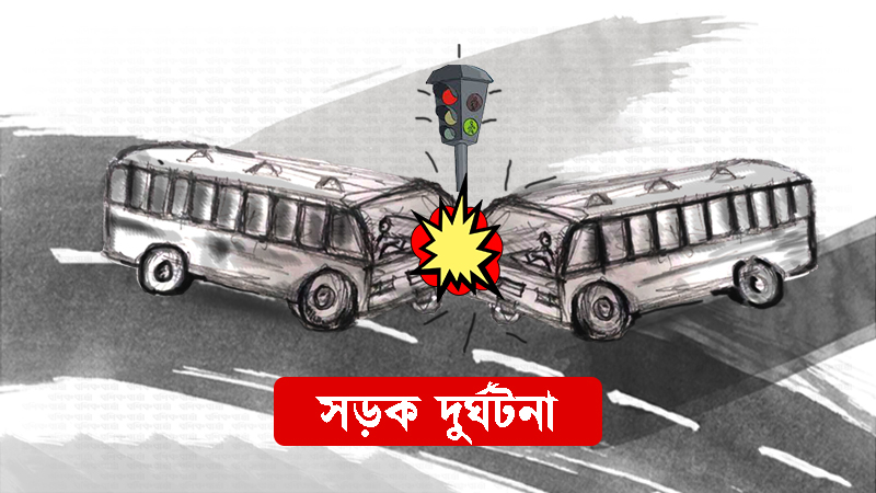 সিলেটে বাস দুর্ঘটনা-  আহত ৭, ১ জনের প্রাণহানি