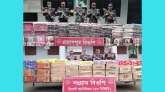 সিলেট সীমান্তে চোরাচালানি পণ্য জব্দ