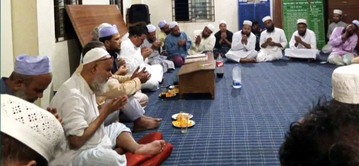 নিহতের স্মরণে বিয়ানীবাজারে দোয়া মাহফিল