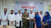 সিলেটে জটিল রোগে আক্রান্ত  ১০০ রুগেআক্রান্তদের মধ্যে  চিকিৎসা সহায়তা  চেক বিতরণ