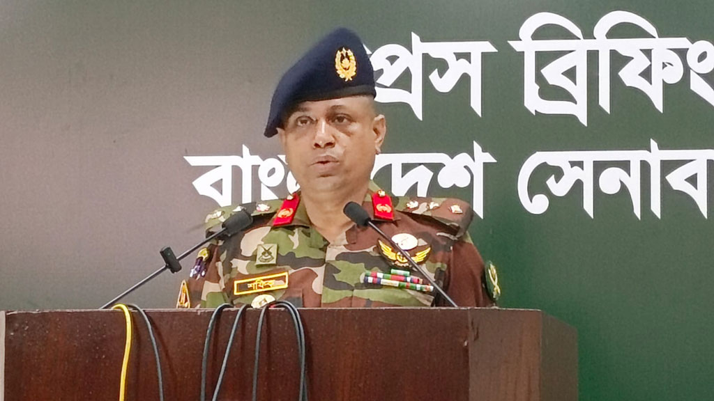 কোনো প্রাণঘাতী অস্ত্র ব্যবহার করা হয়নি: সেনাসদর