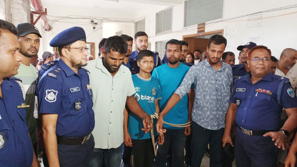 ধর্ষণ ও ভিডিও ভাইরাল: রিমান্ড শেষে ৪ আসামি কারাগারে