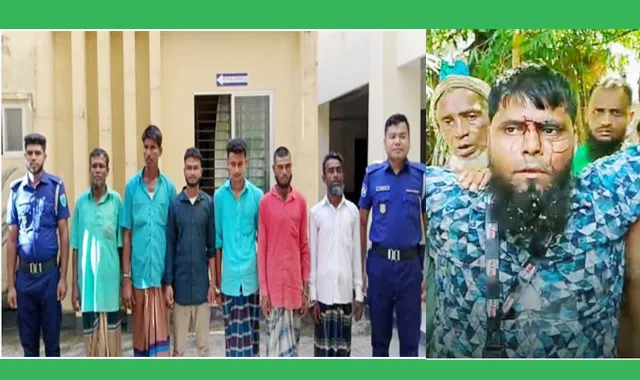 দেশীয় অস্ত্রসহ আটক ৬,  গণধুলাইয়ের শিকার হুমায়ুন, নৌপথে চাঁদাবাজি