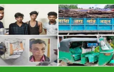 চোরাইপণ্য ও চোরচক্রের বিরুদ্ধে পৃথক পৃথক অভি যা ন,পাঁচজনকে আটক