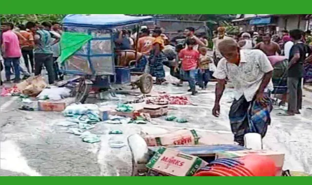 পিকআপ  অটোরিকশার মুখোমুখি সংঘর্ষে নিহত ১