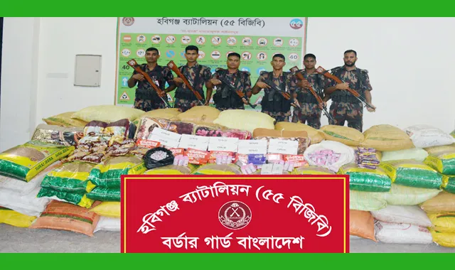 ভারতীয় মাদক, গরু এবং চোরাই পণ্য জব্দ করেছে বিজিবি
