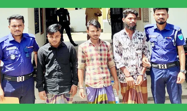 প্রতিবন্ধী এক তরুণীকে ধর্ষনের ঘটনায় তিন যুবককে গ্রেফতার