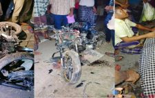 জৈন্তাপুরে তামাবিল মহাসড়কে বাস চাপায় মোটরসাইকেল আরোহী নিহত