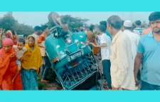 সিলেট-ঢাকা মহাসড়কে ত্রিমুখী সংঘর্ষে