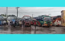 সুনামগঞ্জে শ্রমিক-শিক্ষার্থী দ্বন্দ্বে  পরিবহন ধর্মঘট