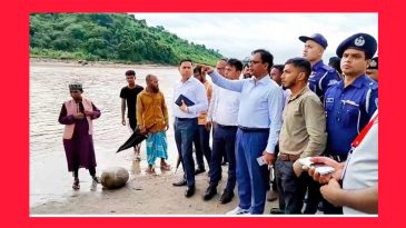 সিলেটে দায়িত্ব নিয়েই পাথর লুটেরাদের বিরুদ্ধে অ্যাকশনে ডিসি সারোয়ার