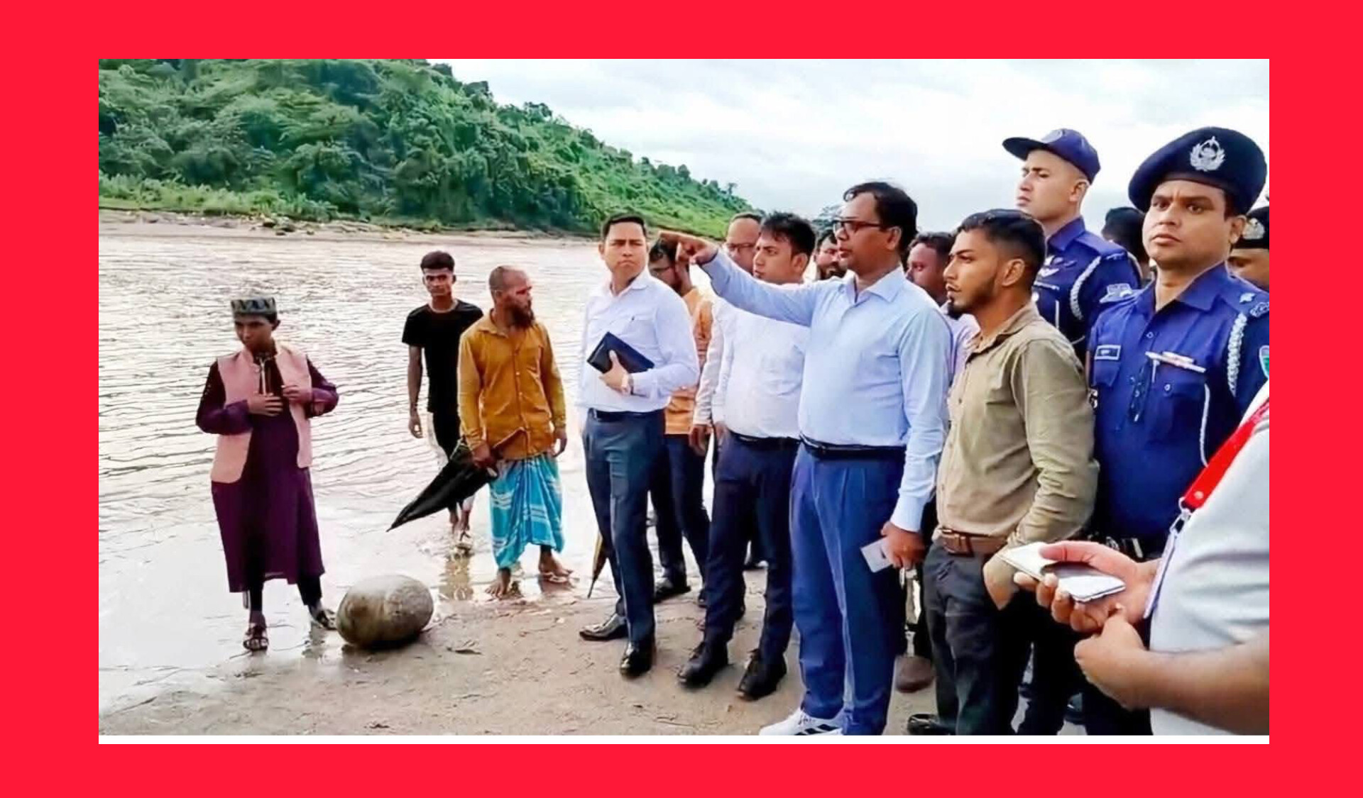সিলেটে দায়িত্ব নিয়েই পাথর লুটেরাদের বিরুদ্ধে অ্যাকশনে ডিসি সারোয়ার