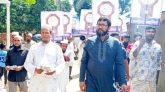 এমপি প্রার্থী ইলিয়াস আহমদের গণসংযোগ।