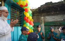 ৫আগস্ট পরবর্তী সময়ে   জবরদখল হওয়া জায়গা ফিরে পেলো সিলেট মেট্রোপলিটন পুলিশ উদ্বোধন হলো ট্রাফিক বক্সের