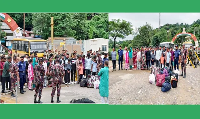 তামাবিল সীমান্ত দিয়ে ২২জন বাংলাদেশি নাগরিককে দেশে পাঠিয়েছে